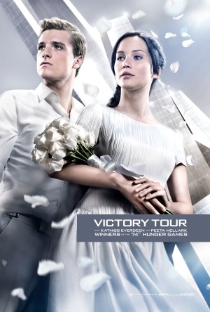 The Hunger Games Catching Fire Victory Tour Poster