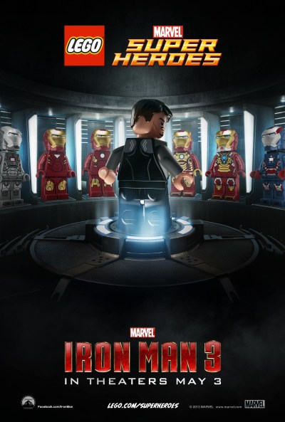 Lego Iron Man 3 Poster 2