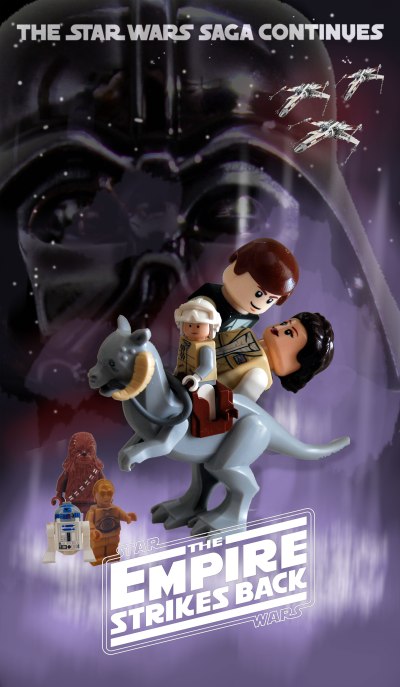 Lego Star Wars The Empire Strikes Back Poster
