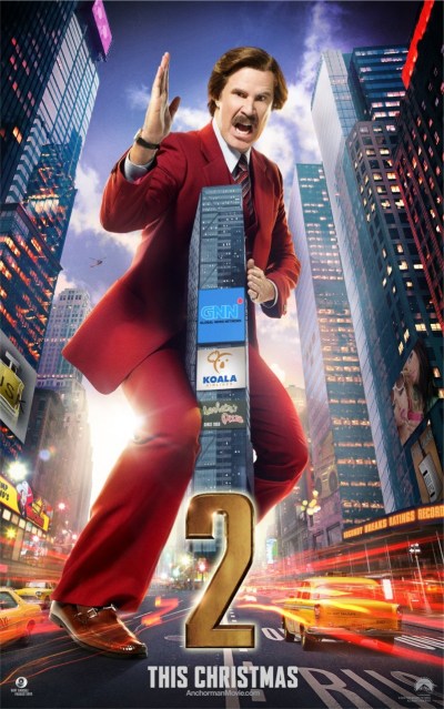 Anchorman 2 Legend Continues Poster 2