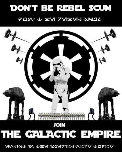 Star Wars Empire Recruitment Poster 3