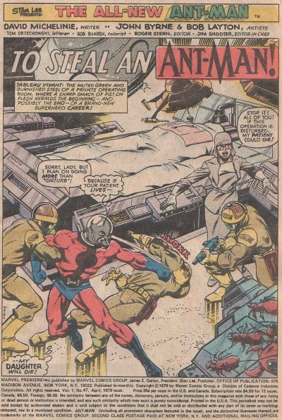 The Astonishing Ant-Man Marvel Premiere Vol1