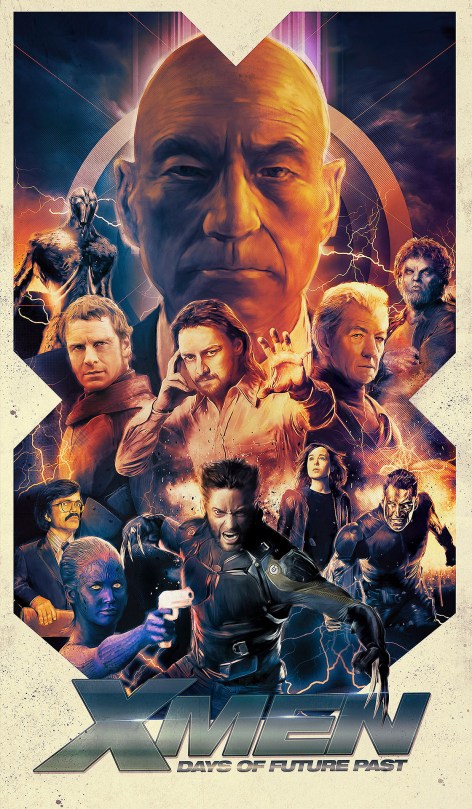 X-Men Days of Future Past Fan Poster