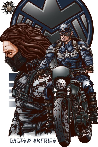 Captain America The Winter Soldier Fan Poster
