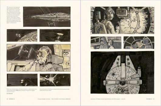 Star Wars Story Boards The Original Trilogy Page 1