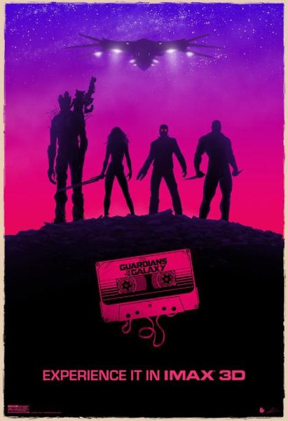 Guardians of The Galaxy IMax Poster