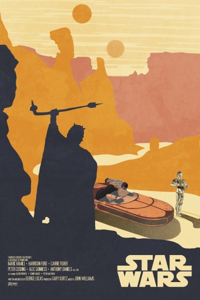 Star Wars A new Hope Poster