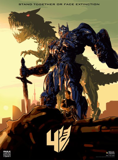 Transformers Age of Extinction Imax Poster 2