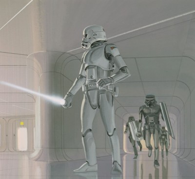 Ralph McQuarrie’s Stormtrooper concept art