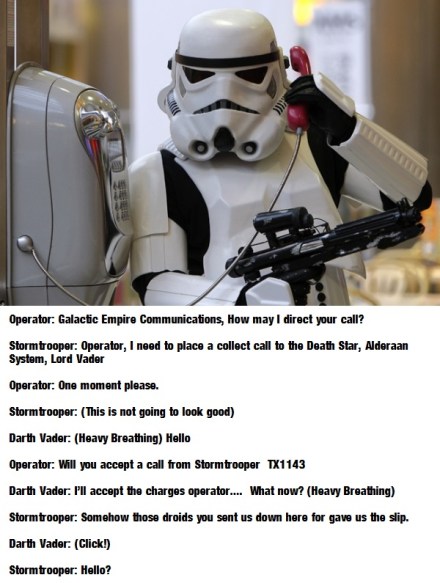 Stormtrooper Collect Call