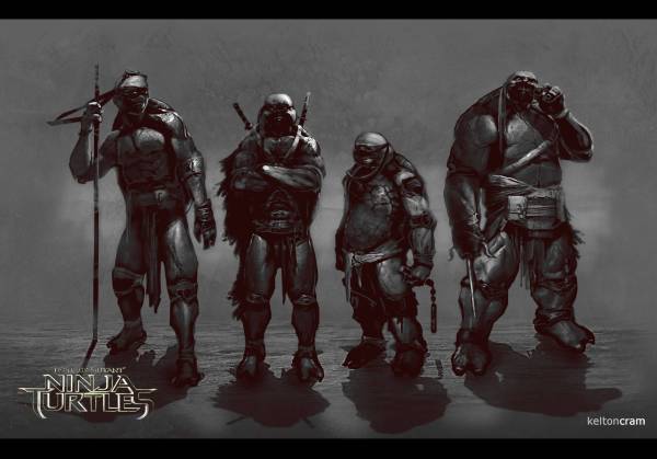 TMNT 2014 Alternate Designs 1