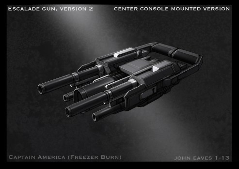 Captain America Winter Soldier Concept Art #12