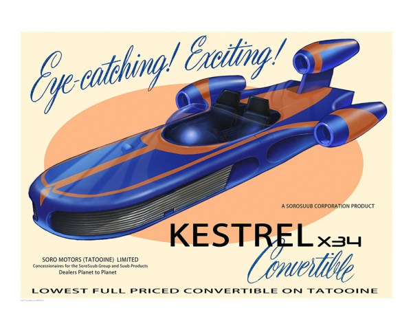 Star Wars Kestrel X-34 by Peter Ferk