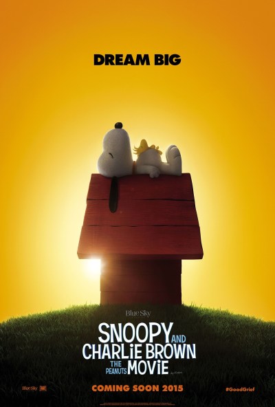 Snoopy and Charlie Brown The Peanuts Movie Poster