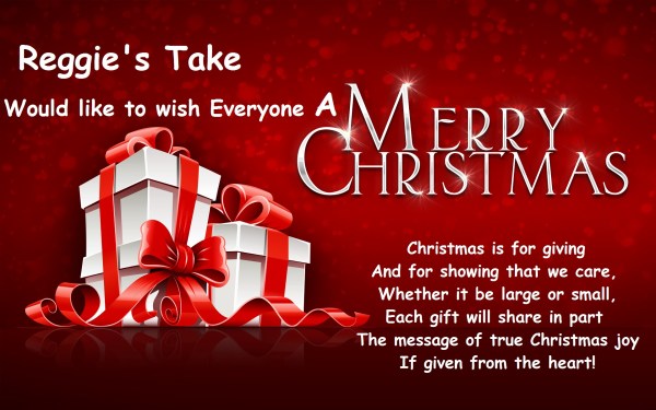 2014 Christmas Image Reggie's Take