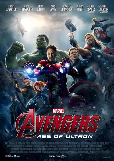 Avengers Age of Ultron Poster International Version