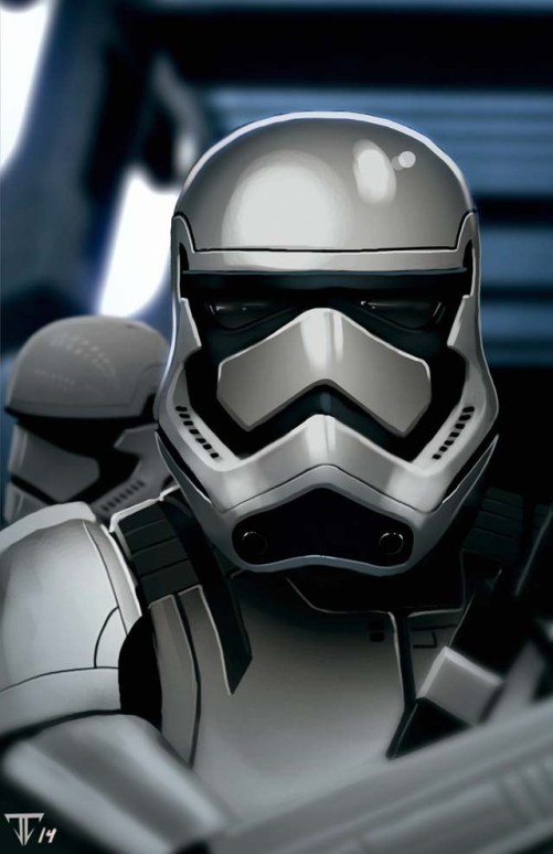Star Wars Episode VII Stormtroopers Art #3