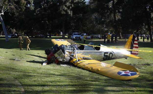 Fords Crashed Plane