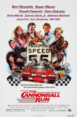 The Cannonball Run Poster