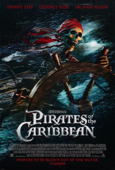 Pirates of the Caribbean The Curse of the Black Pearl Poster #1