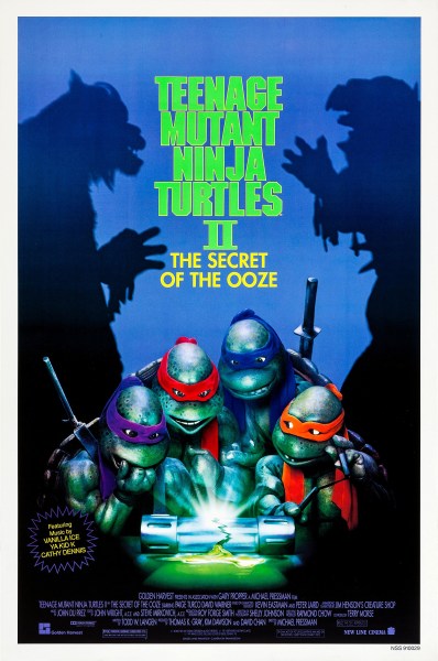 Teenage Mutant Ninja Turtles II The Secret of the Ooze Poster