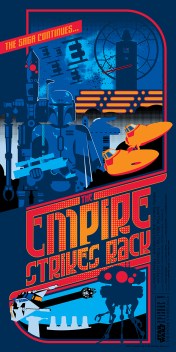 Star Wars The Empire Strikes Back Poster by Mark&nbsp;Daniels