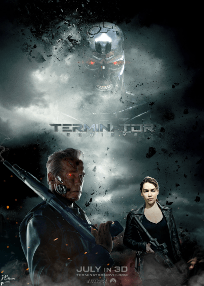 Terminator Genisys Fan Poster