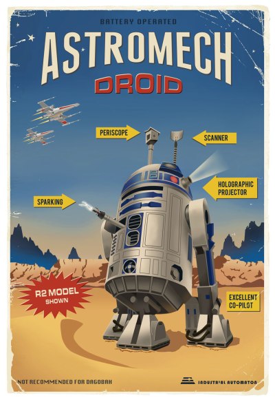Star Wars Astromech Droids Poster