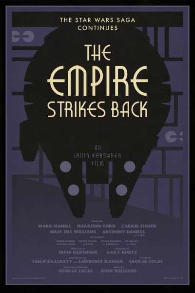 Star Wars The Empire Strikes back by Russell Walks