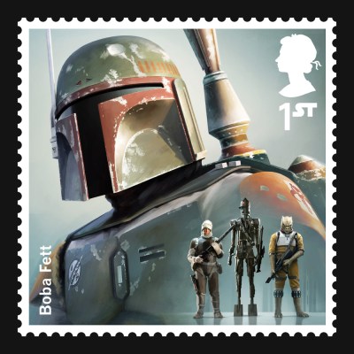 Star Wars UK Stamp #10 Boba Fett
