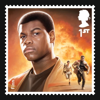 Star Wars UK Stamp #11 Finn