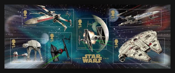 Star Wars UK Stamp #13 Vehicles