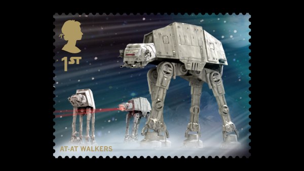 Star Wars UK Stamp #15 At-At Walkers