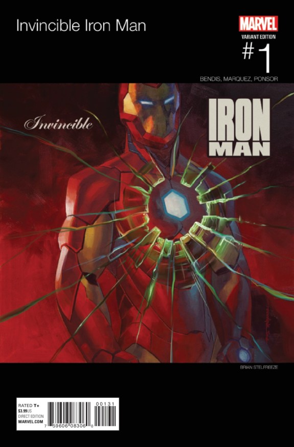 Invincible Iron Man #1 Cover H