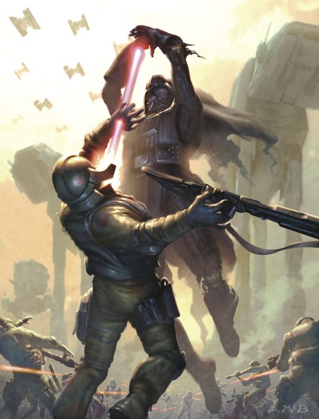 Star Wars Art Aaron McBride