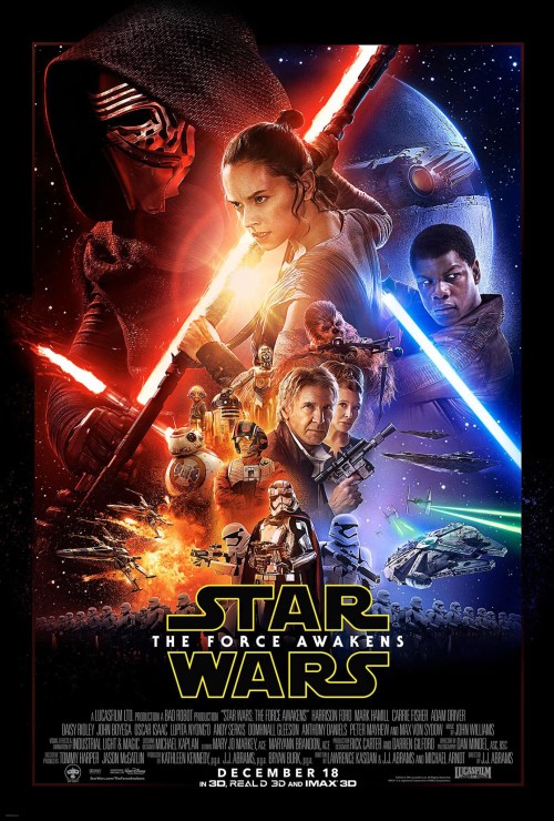 Star Wars Episode VII The Force Awakens Poster A