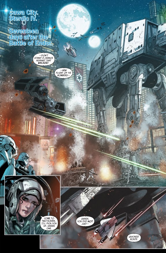 Star Wars Shattered Empire #2 Page A