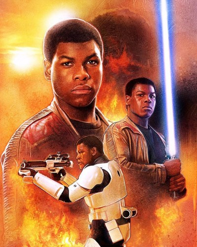 Star Wars Force Awakens Poster Paul Shipper B