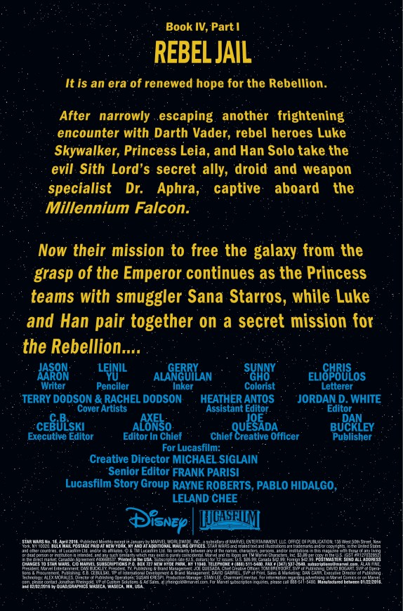 Star Wars #16 Page 1