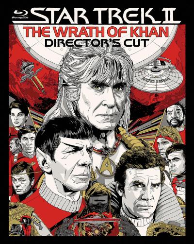 Star Trek II The Wrath of Khan Blu-ray Cover Image