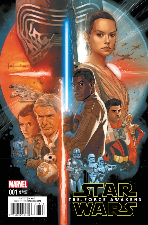 Star Wars The Force Awakens Cover #B