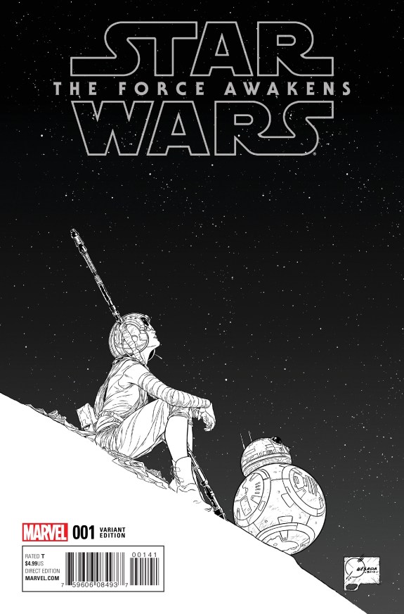 Star Wars The Force Awakens Cover #D