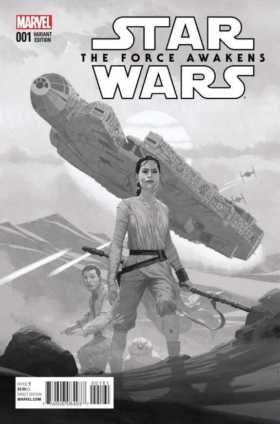 Star Wars The Force Awakens Cover #F