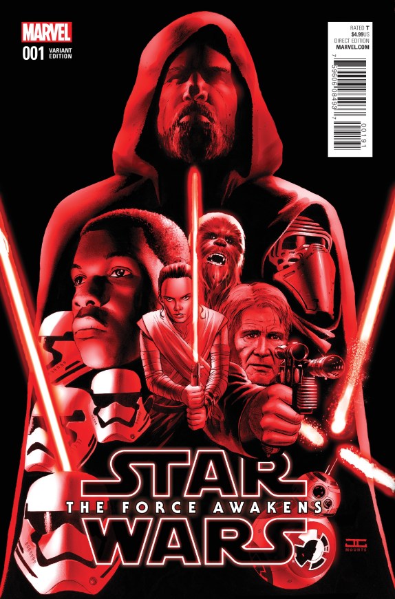 Star Wars The Force Awakens Cover #H